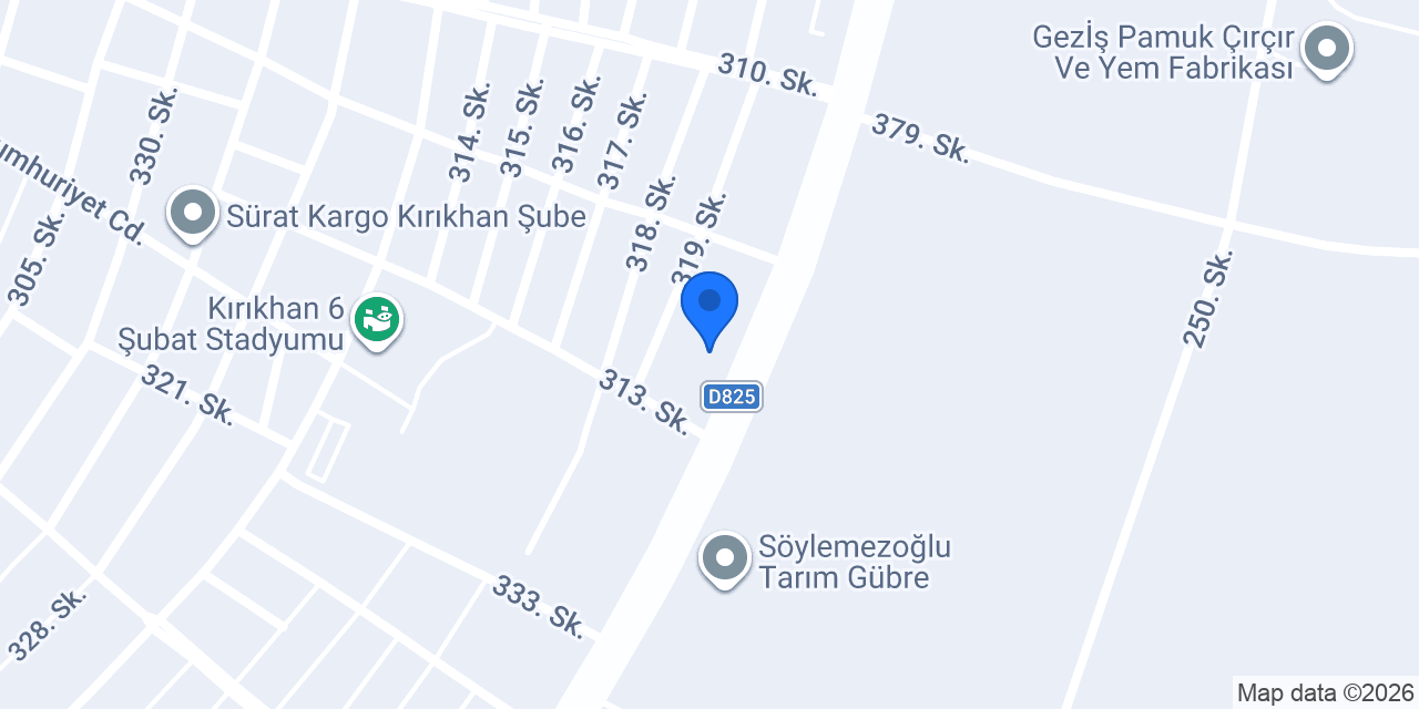 Çeker Oto Bakım Servisi konumu
