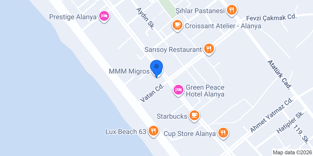MMM Migros konumu