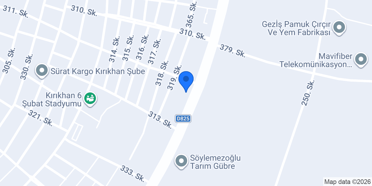 Miraj Davet Evi konumu