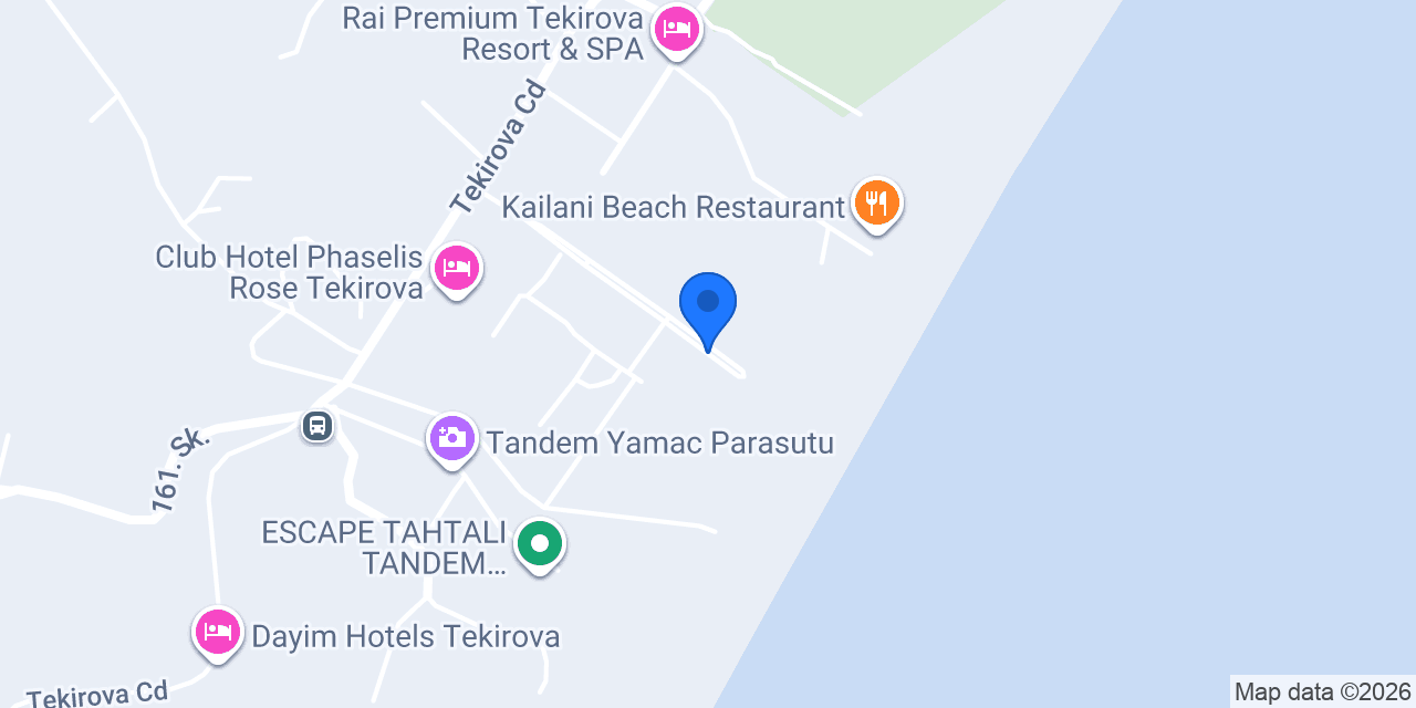 TEKİROVA DİVİNG CENTER konumu