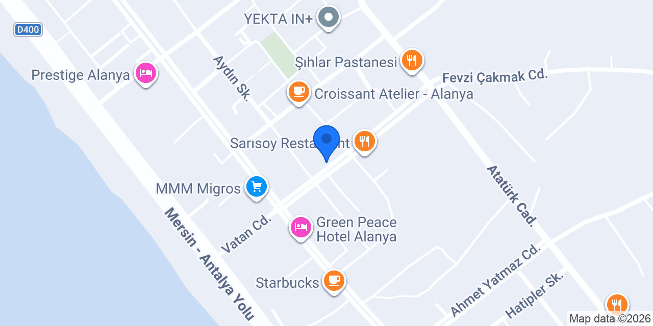 Dr.Metin Demir Kliniği konumu