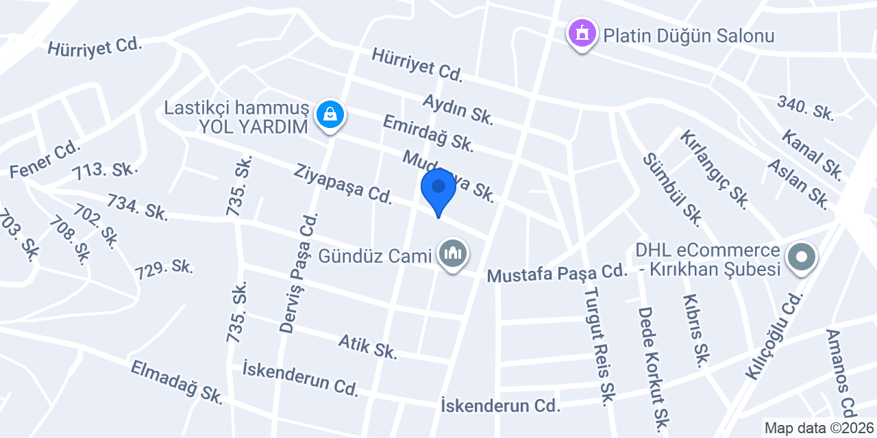 Erkim Temsilcilik konumu