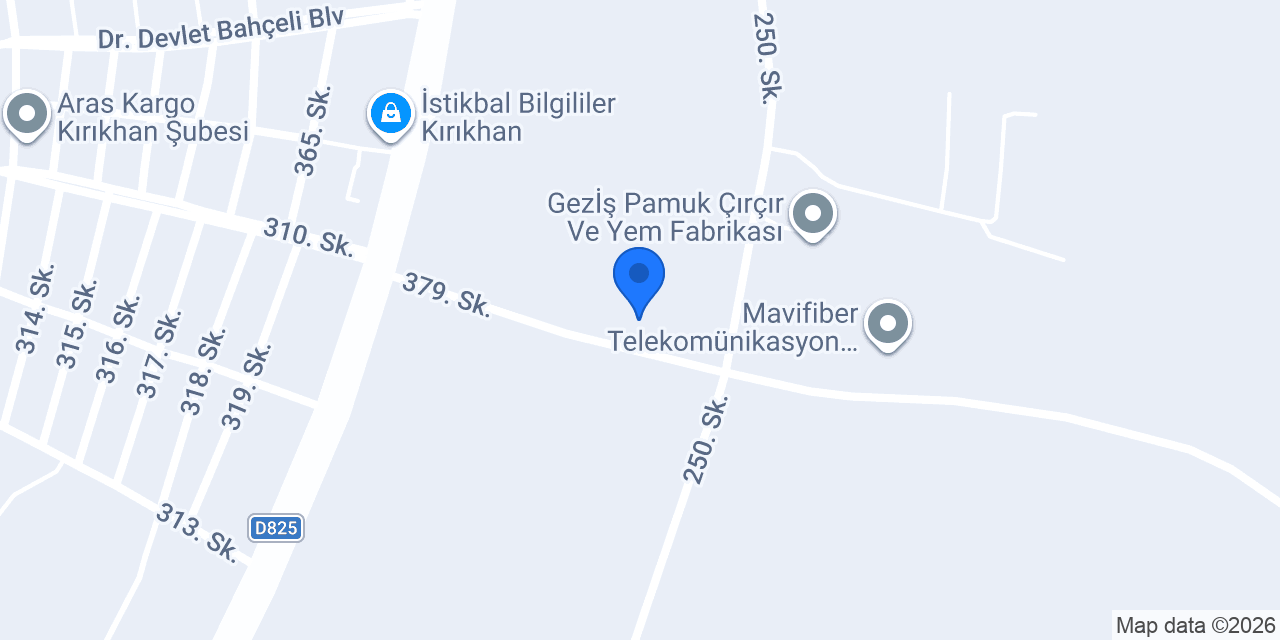 Atasoy Çırçır Ve Pres Fabr. konumu