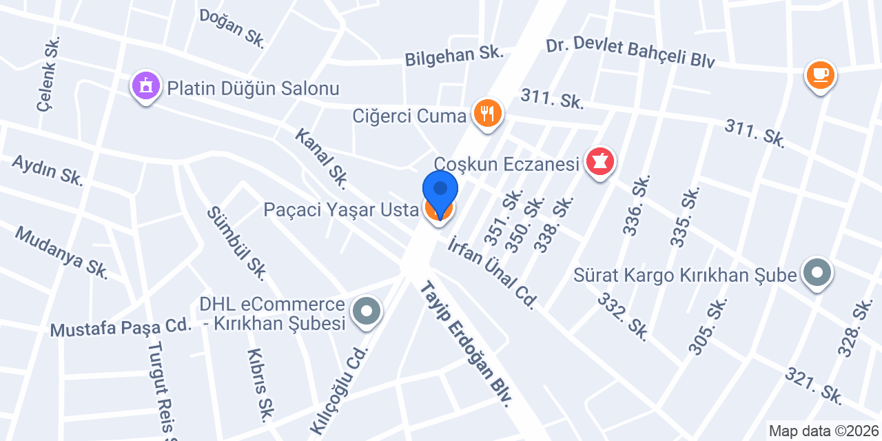 Efe Traktör Pazarı konumu