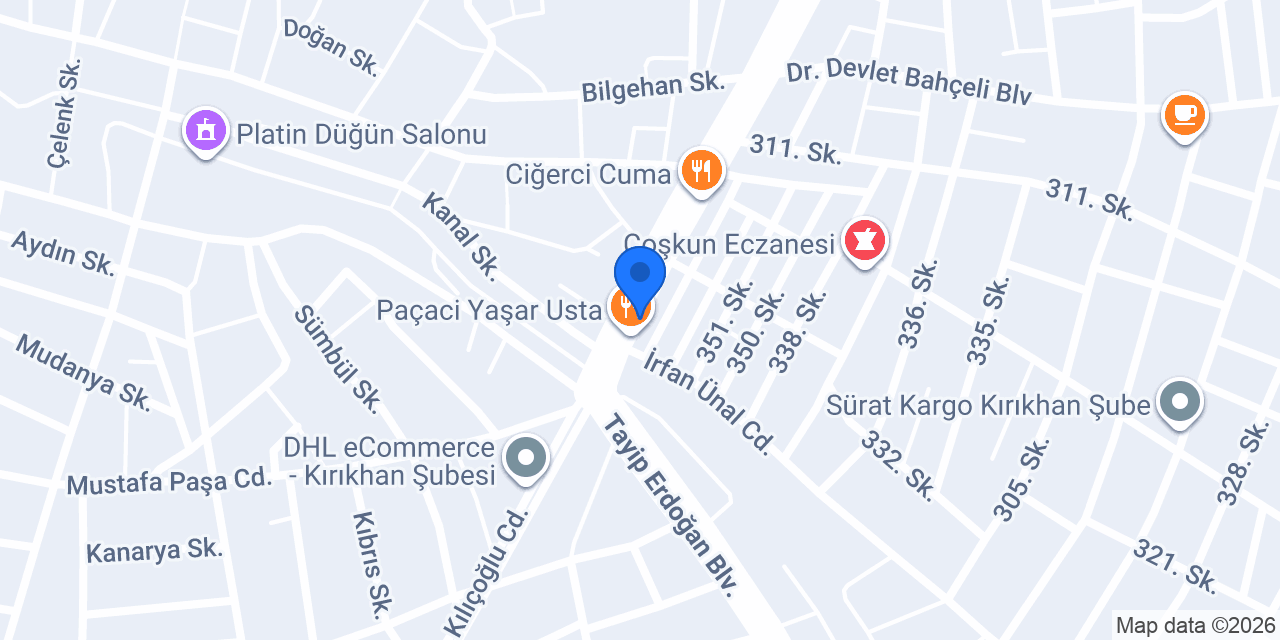 Set Beyti Kebap Salonu konumu