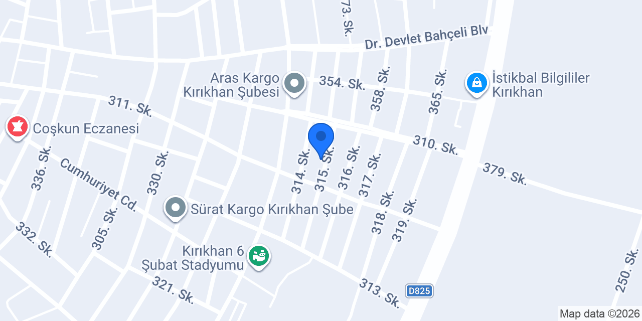 Korkmaz Mobilya,Mutfak konumu