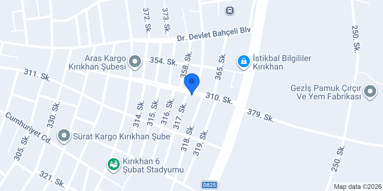 DEMKA DUŞAKABİN konumu
