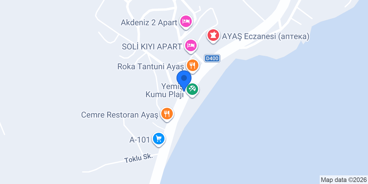 Güler Restaurant konumu