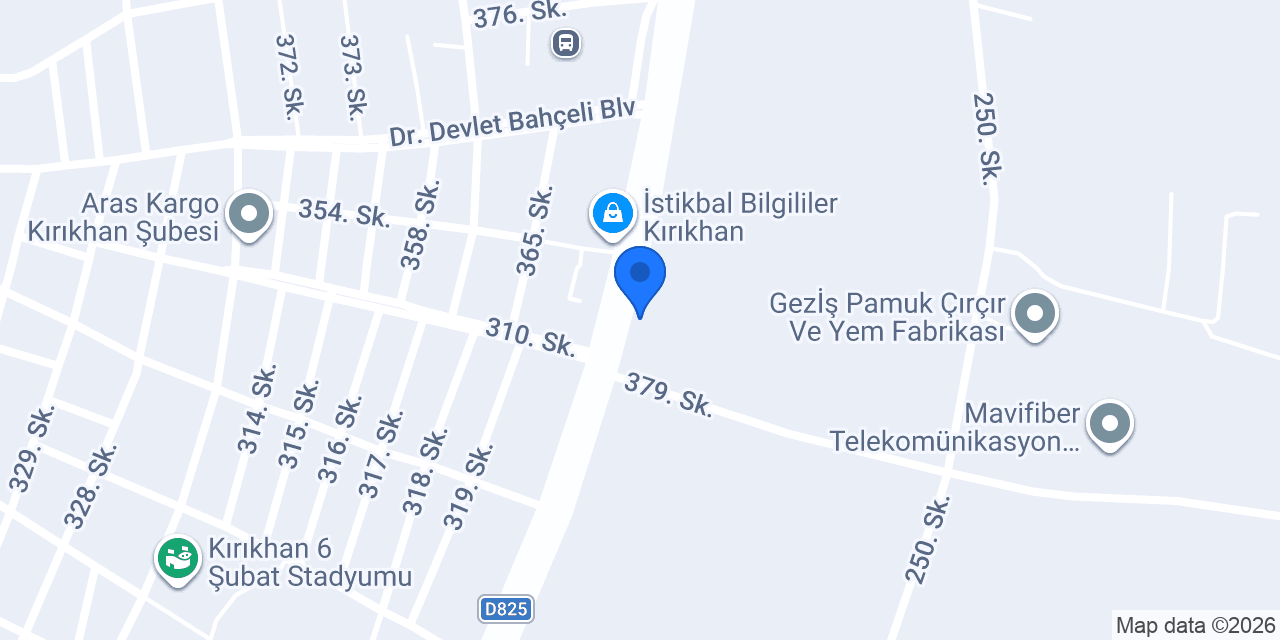 Kodaz Çırçır Fabr. konumu