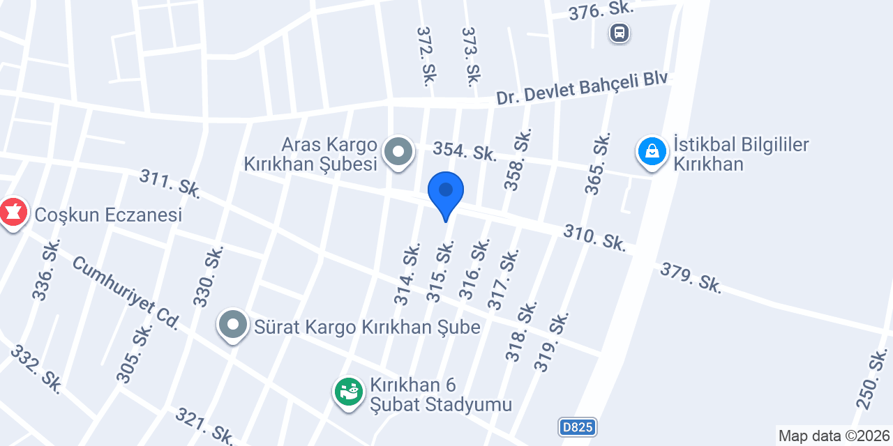 Yakıcı Alüminyum konumu