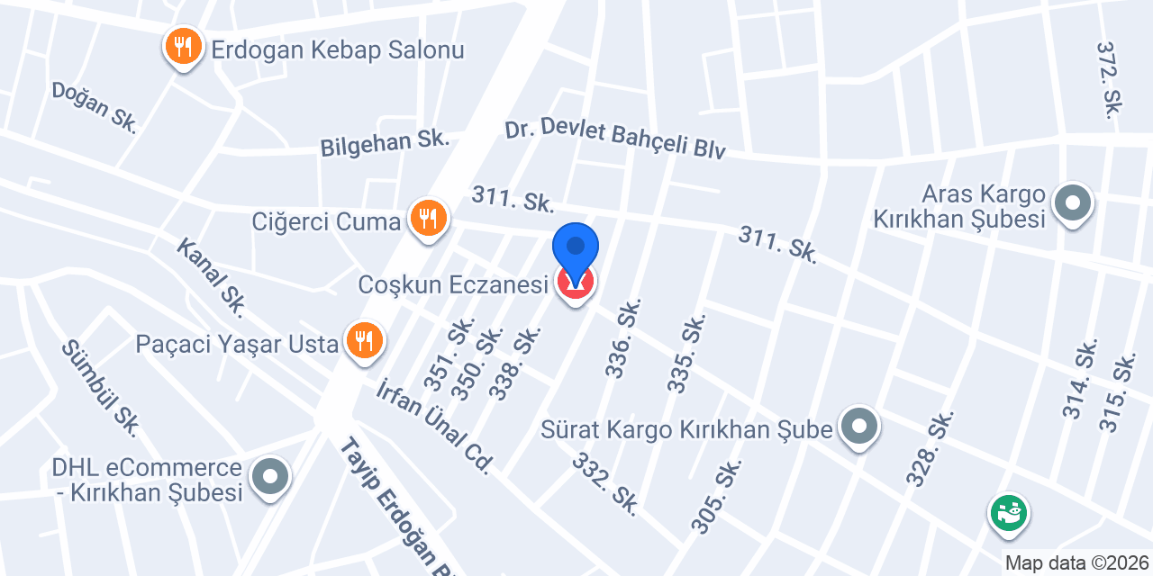 Cumhuriyet Pide Firini konumu