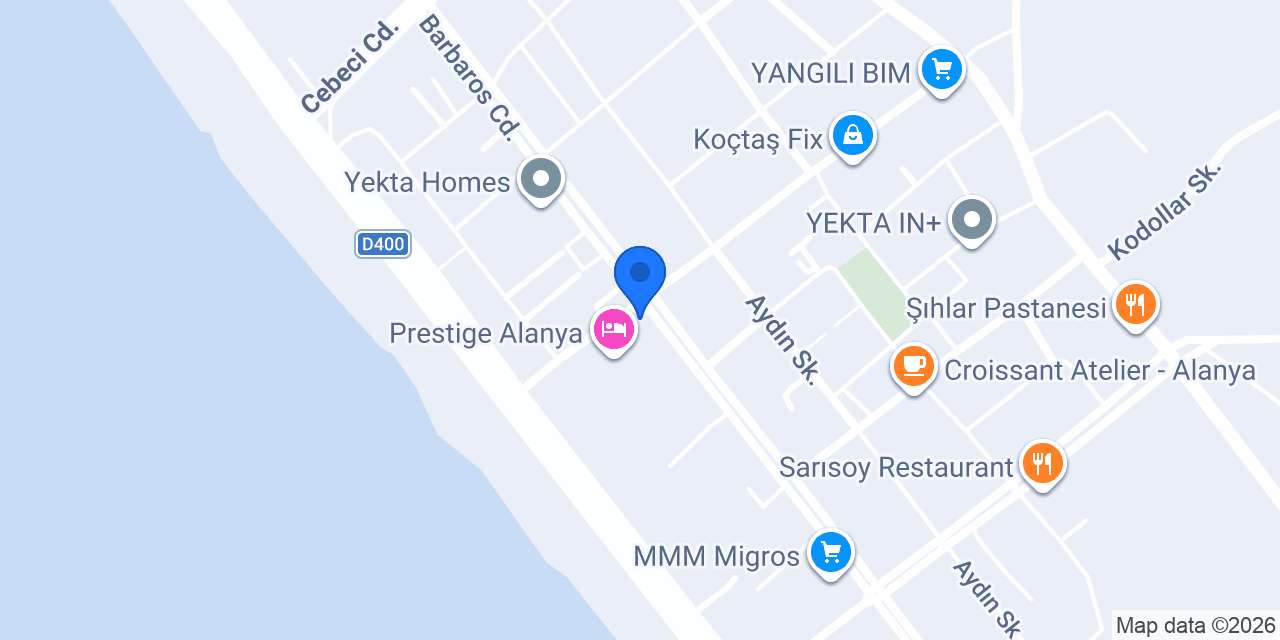 PARİS BİSTRO CAFE konumu