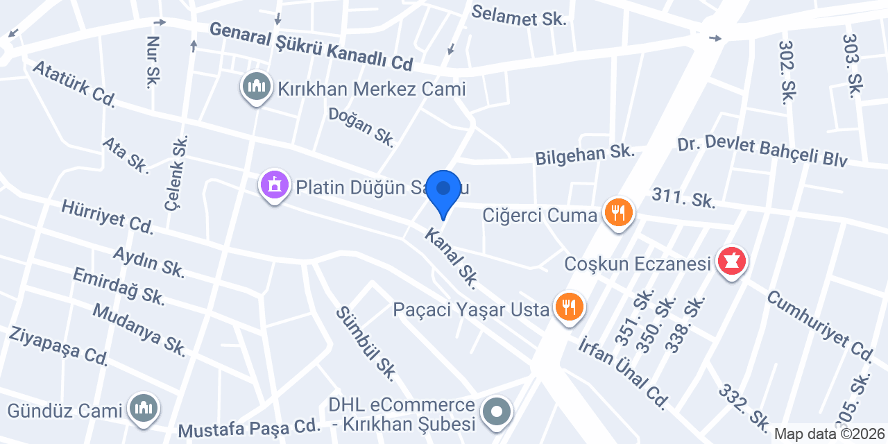 Doğan Oto Yıkama konumu