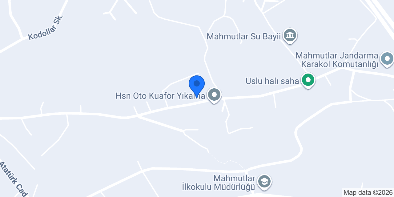 Usta 2 Mermer konumu