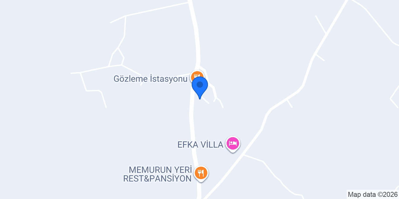 Lavinya Apart Saklıkent konumu