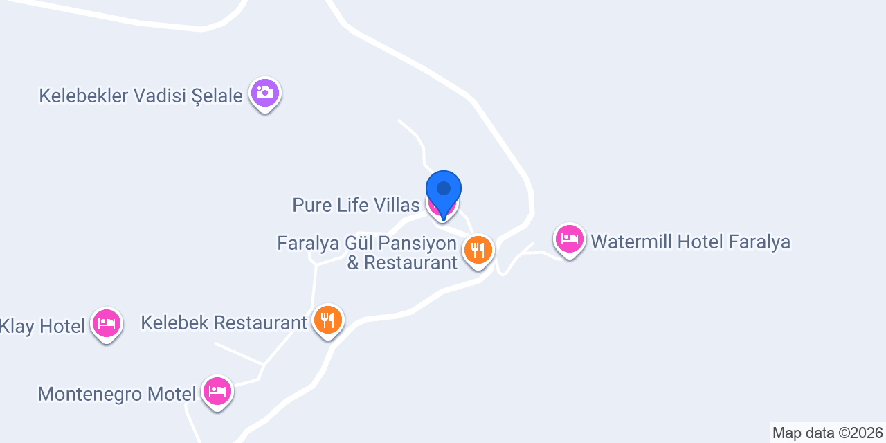 Pure Life Villas konumu