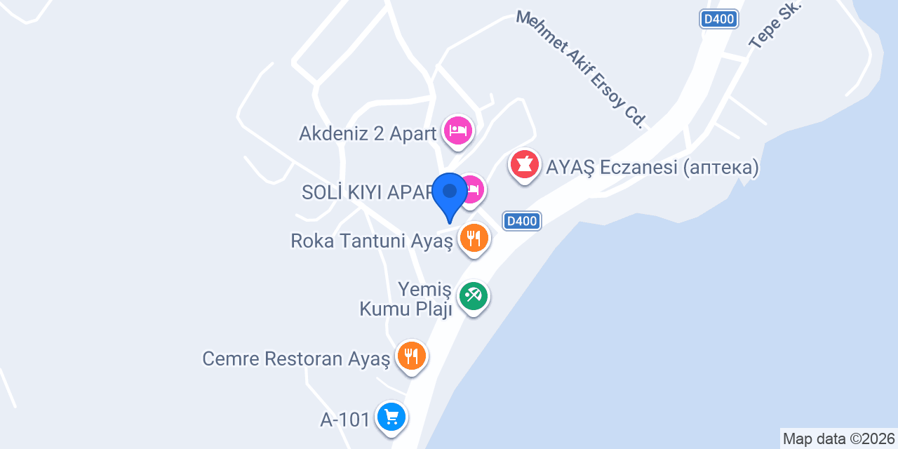Hülya Ev Yemekleri konumu