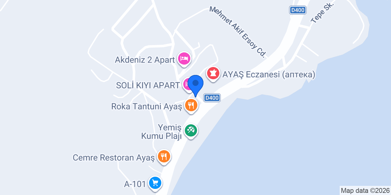 Hakan Apart Otel konumu