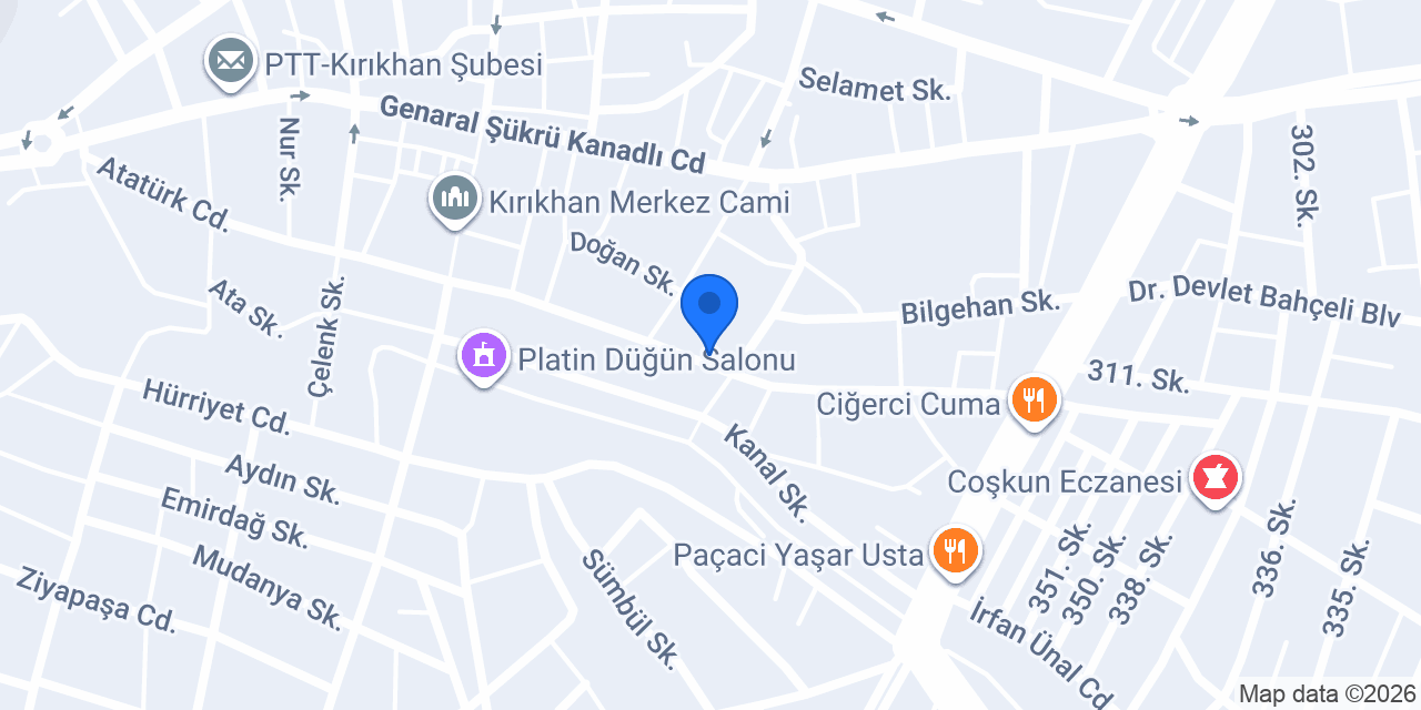 5 Temmuz İlkokulu konumu