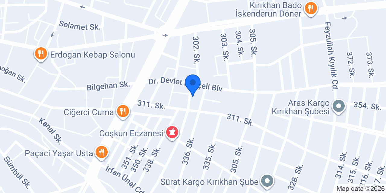 Köseoglu Züccaciye konumu