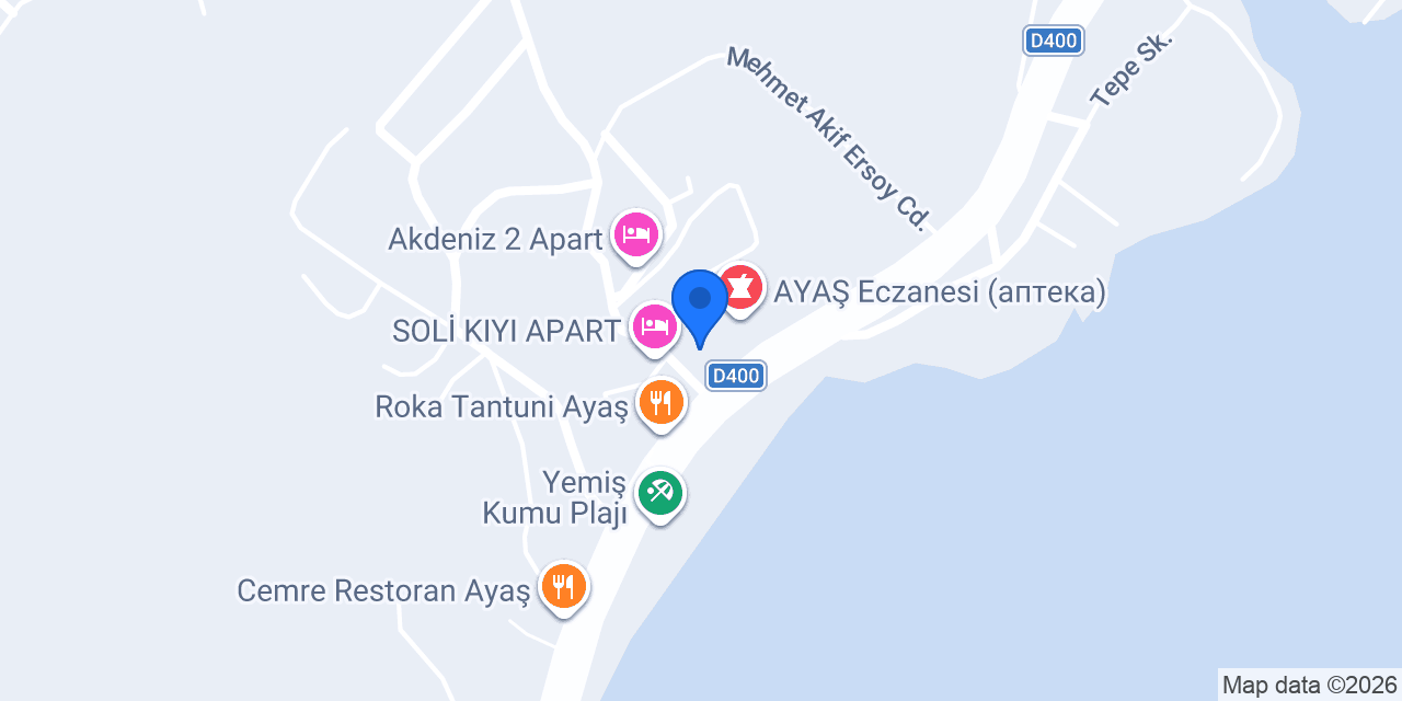 ERDAL APART konumu