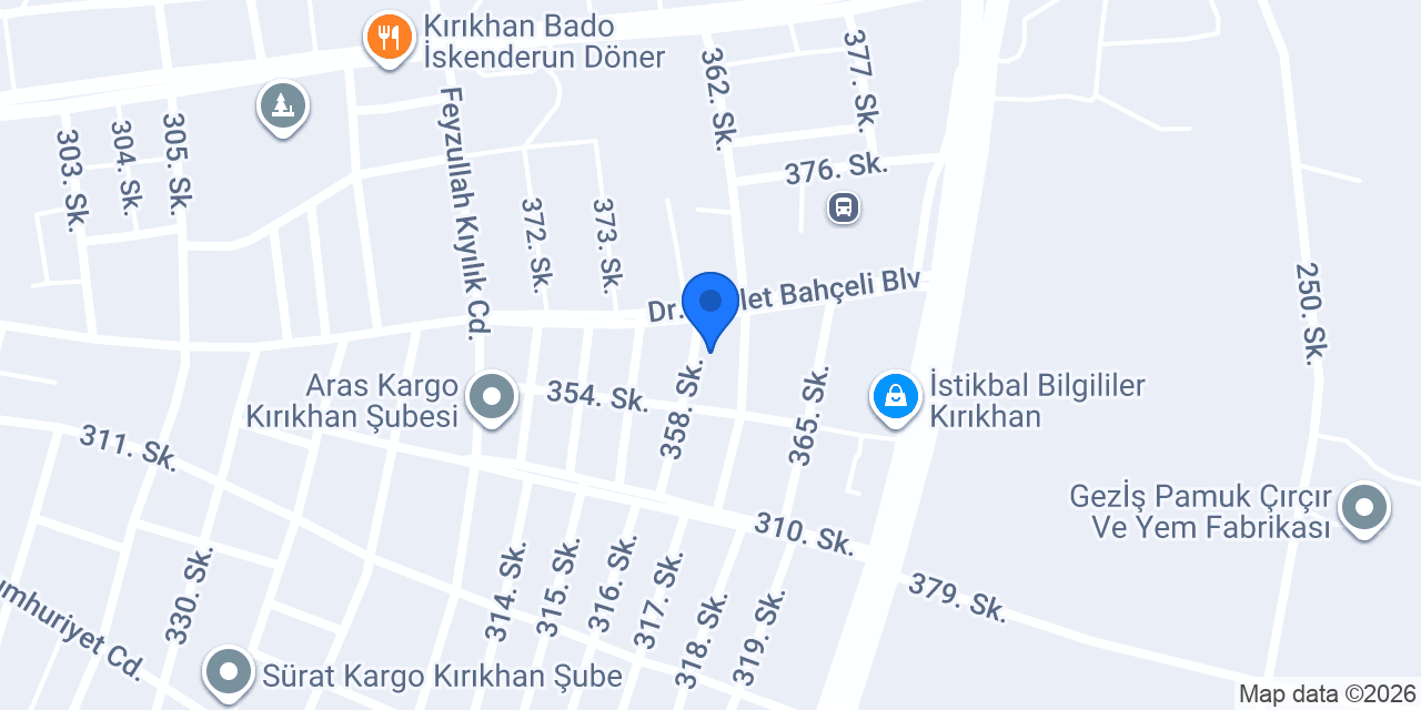 Halis Yapı Market konumu