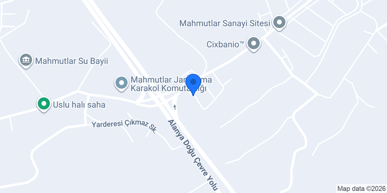 Tuntas Mermer Granit konumu