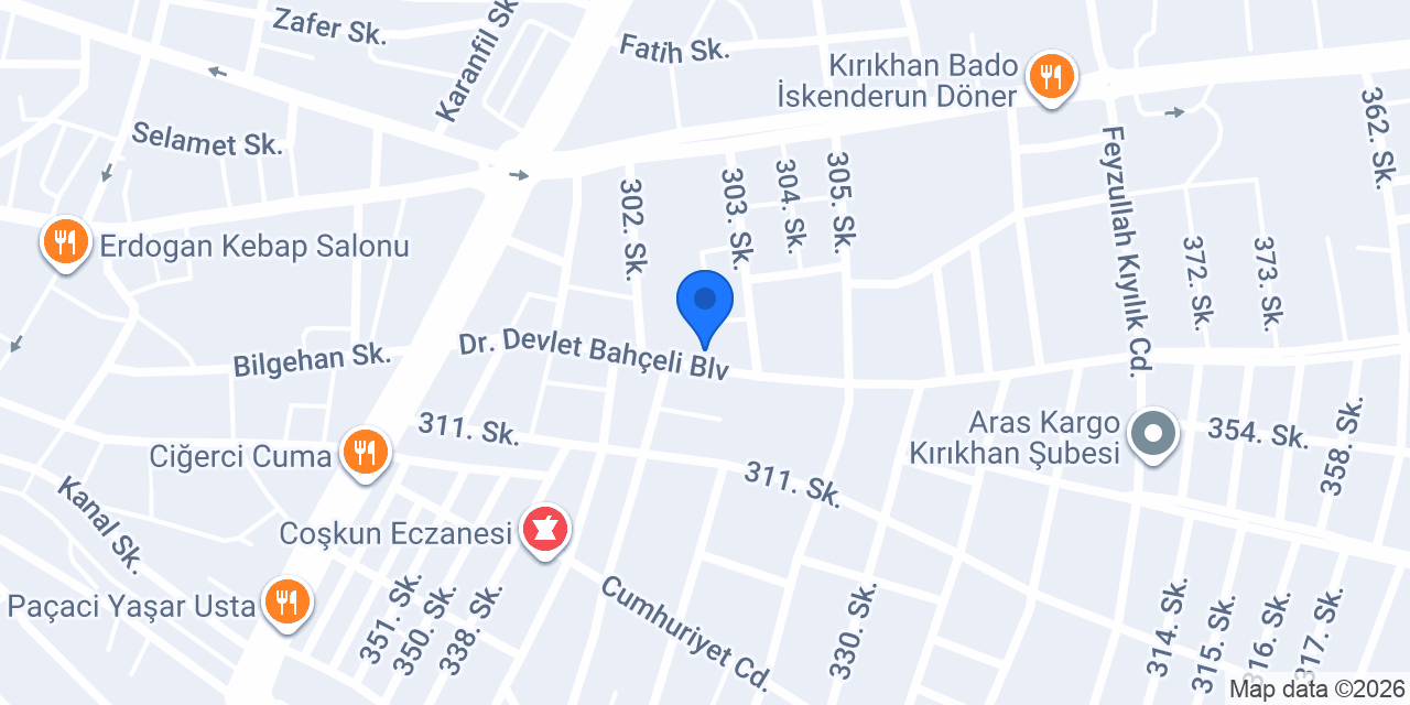 Duru Konuşma Merkezi konumu