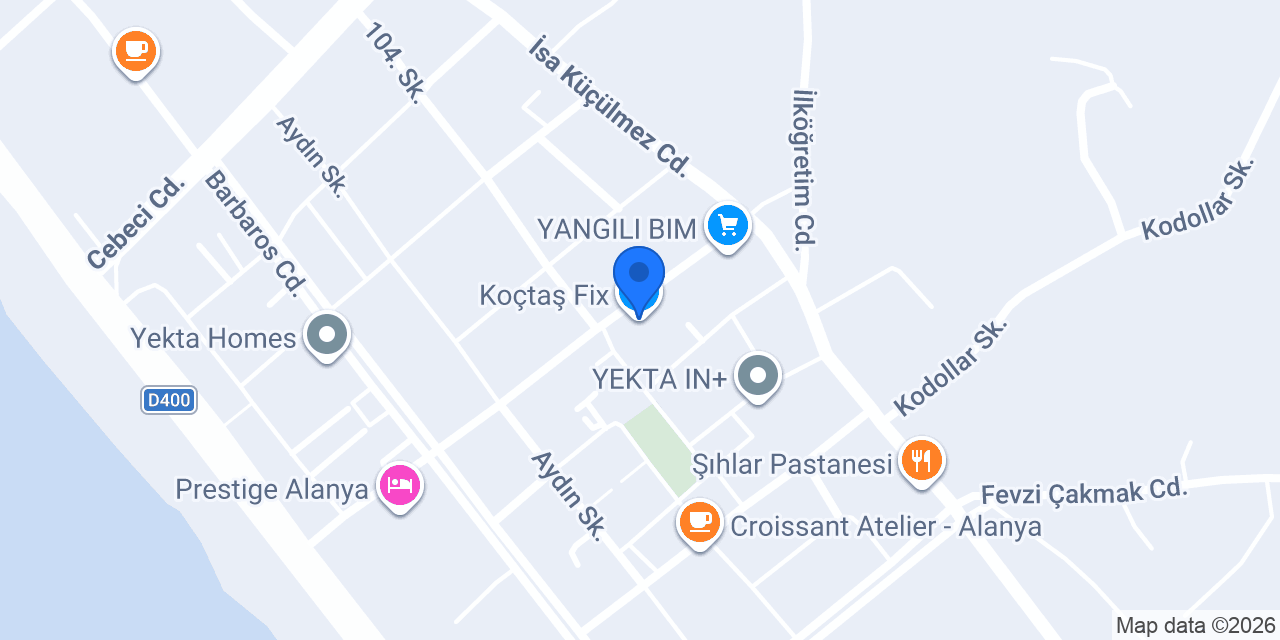 Koçtaş Fix konumu