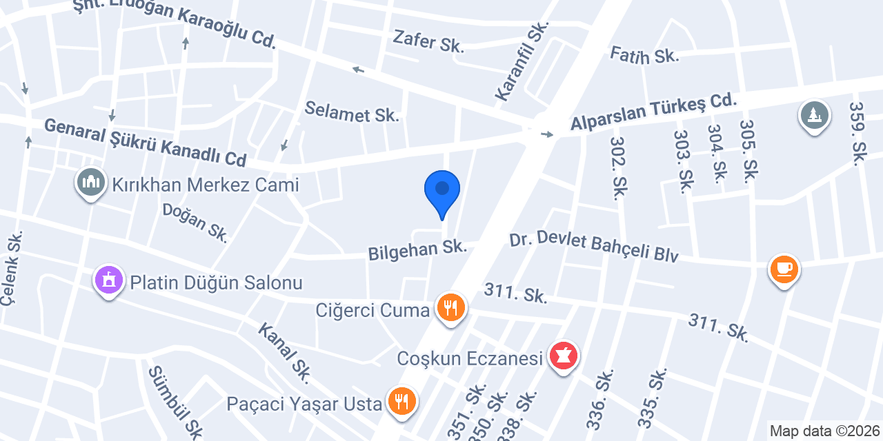 ÖZYILDIZ SİGORTA konumu