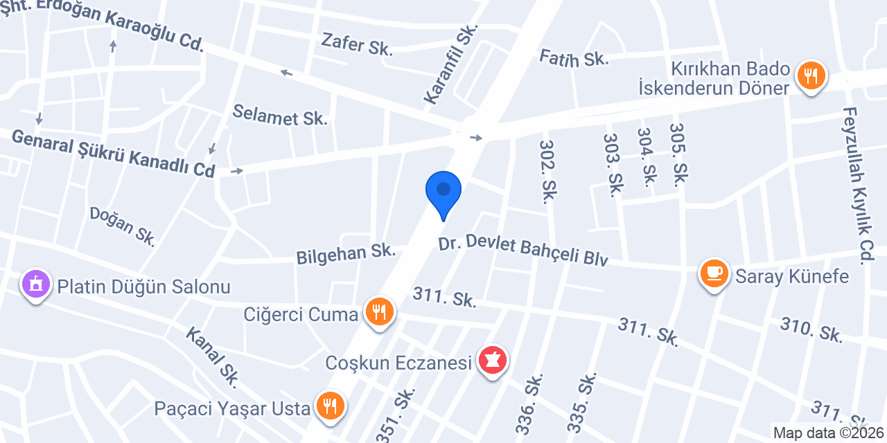 Ercan Ciğer Kebap Salonu konumu