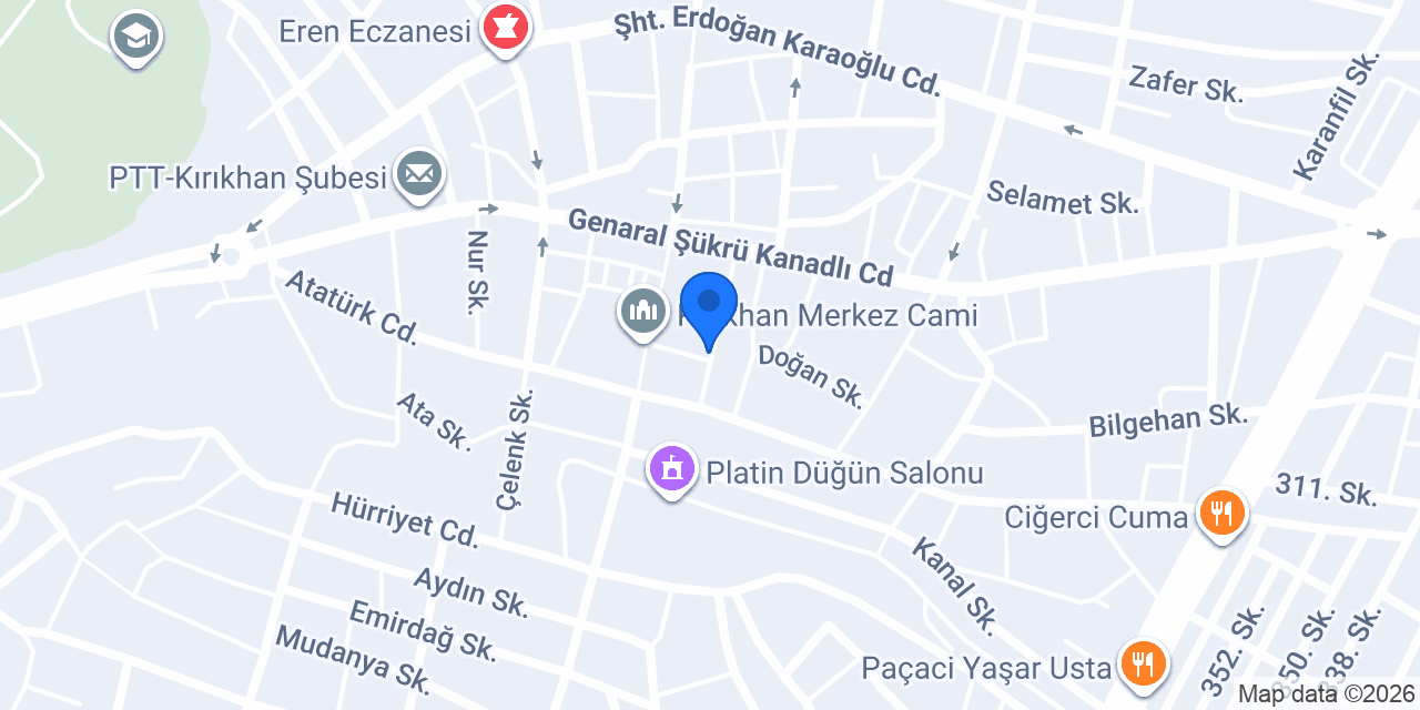 Aykan Turizm konumu