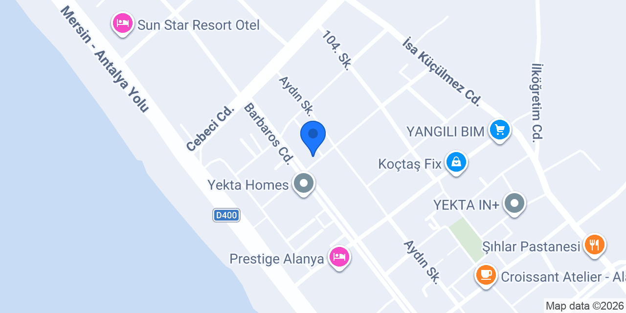 Nar Çiçeği Kreş konumu
