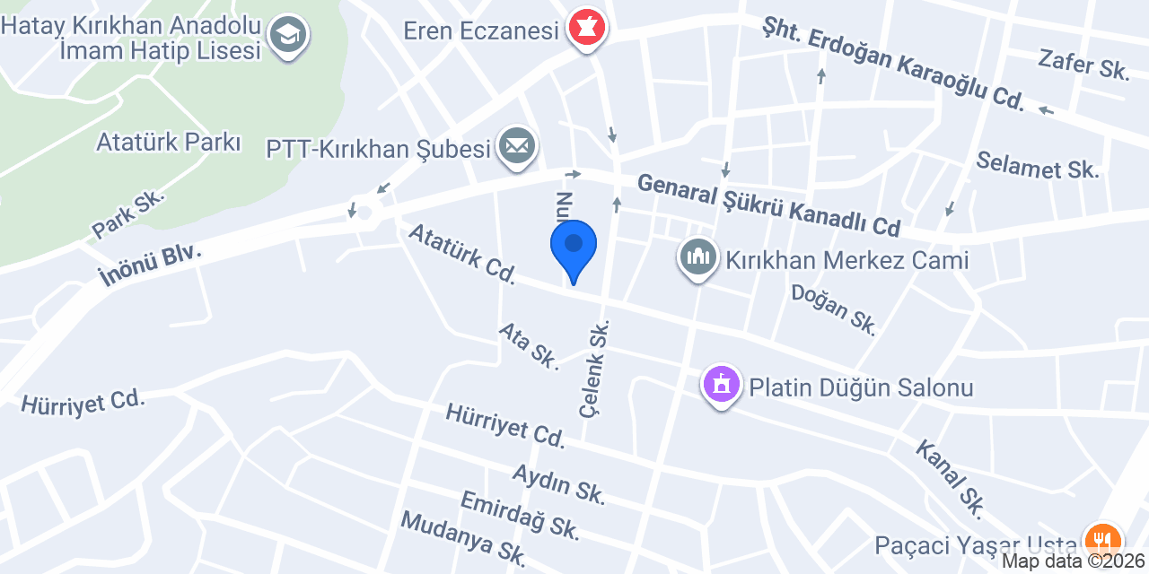 Lastiğim - Karan Lastik konumu