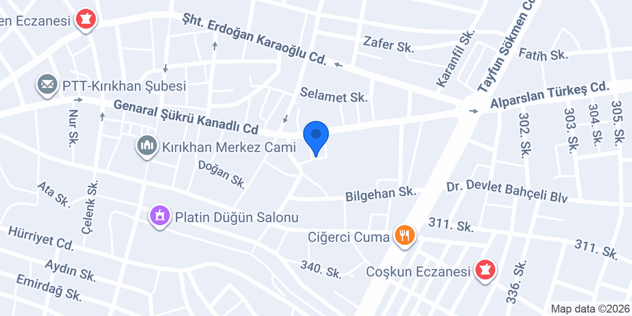 Hanımeli Ev Yemekleri konumu