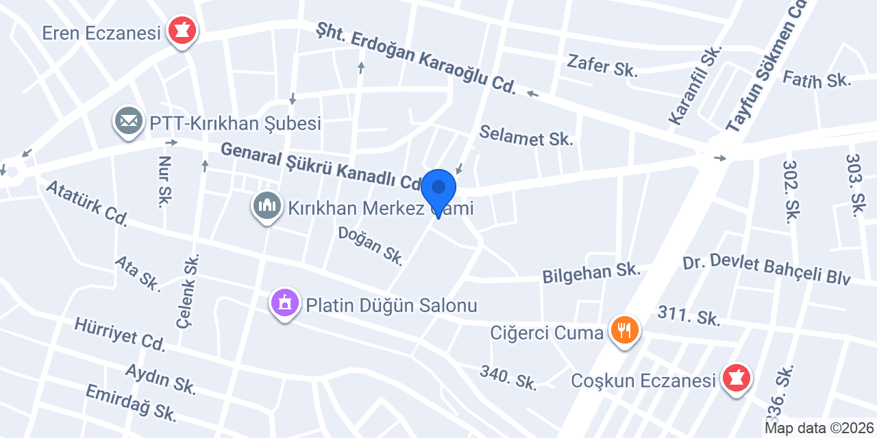 Erdogan Kebap Salonu konumu