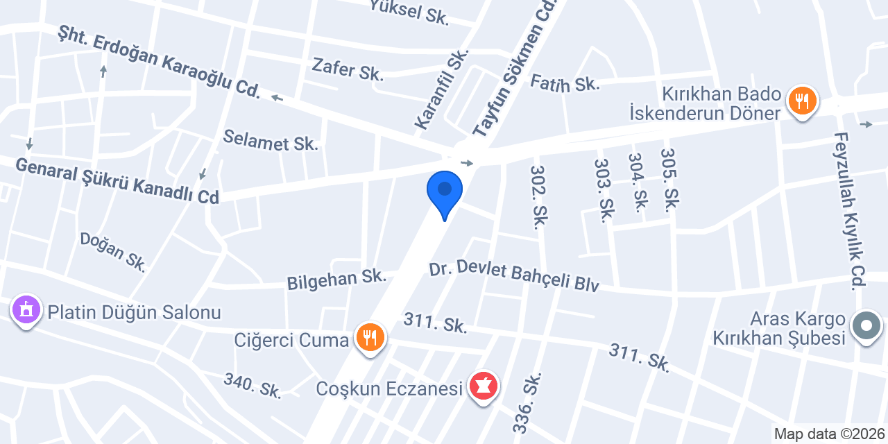 Arslan Oto Galeri konumu