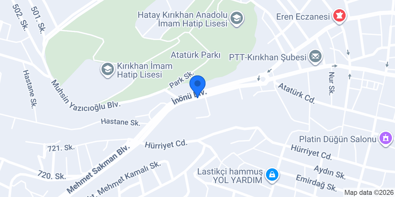 Tuba İnşaat konumu