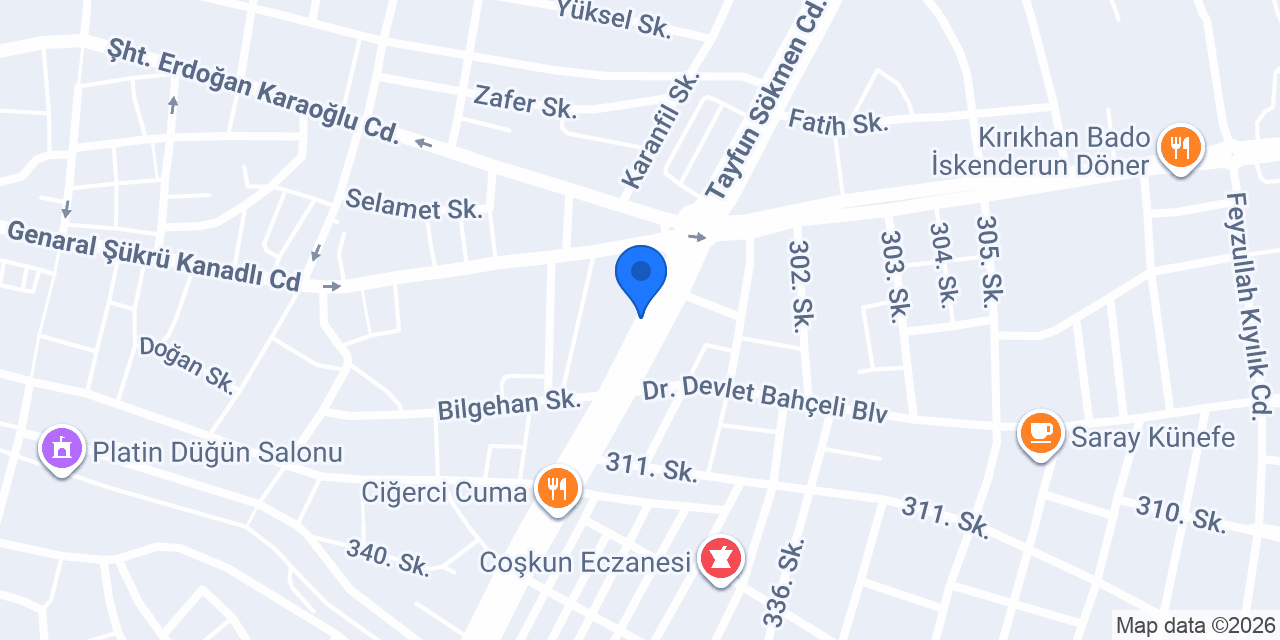 Aksoylar Rot Balans Servisi konumu