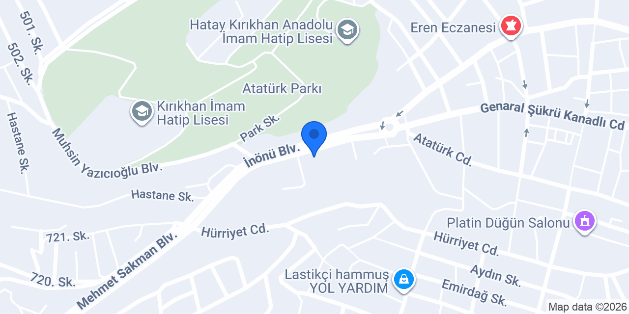 May Kral Künefe & Cafe konumu