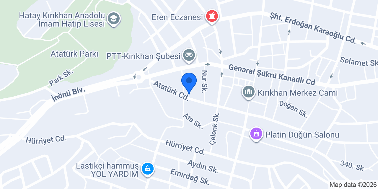 Genç Oto Yıkama konumu