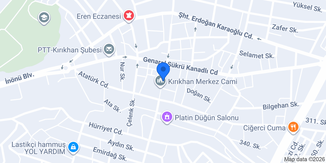 Güneş Kırtasiye konumu