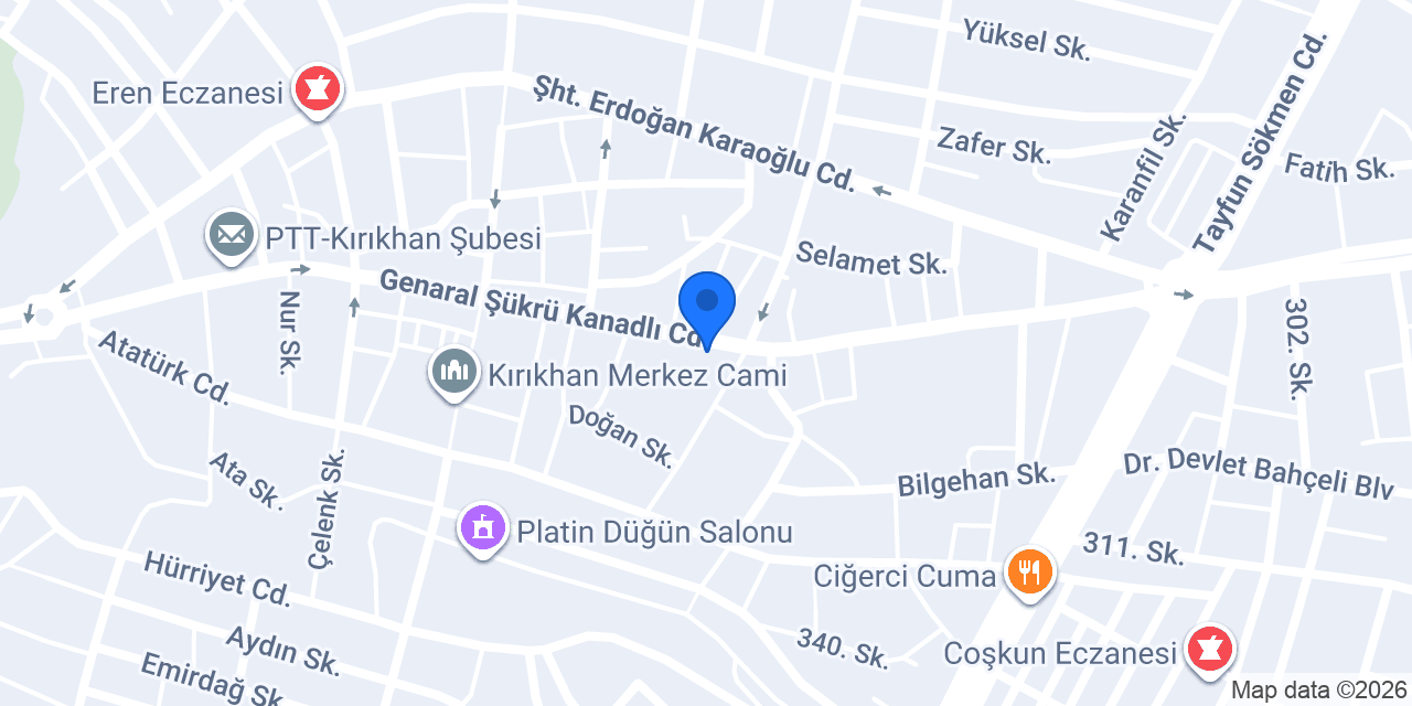 Hatay Fırat Sürücü Kurusu konumu