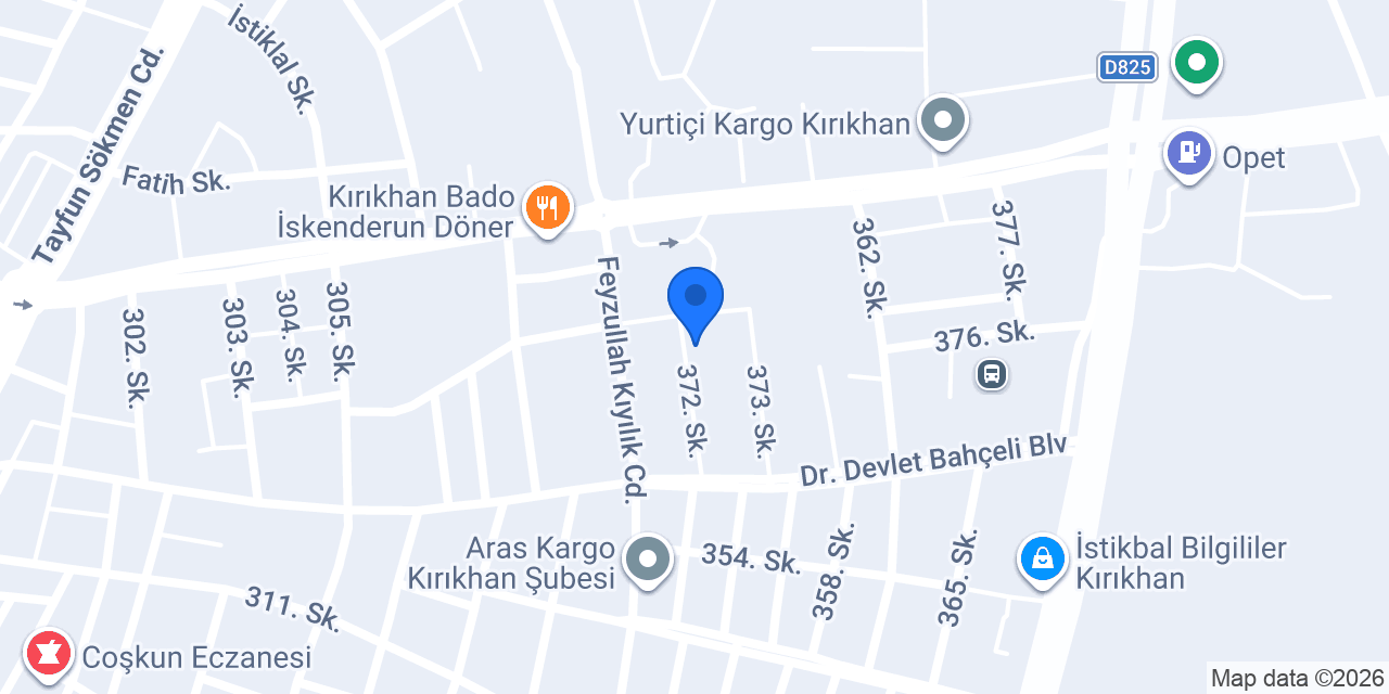 ARDA EMLAK konumu