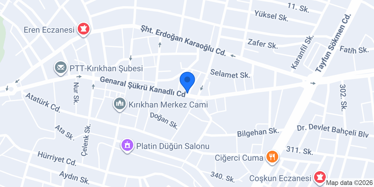 Gülpınar Eczanesi konumu