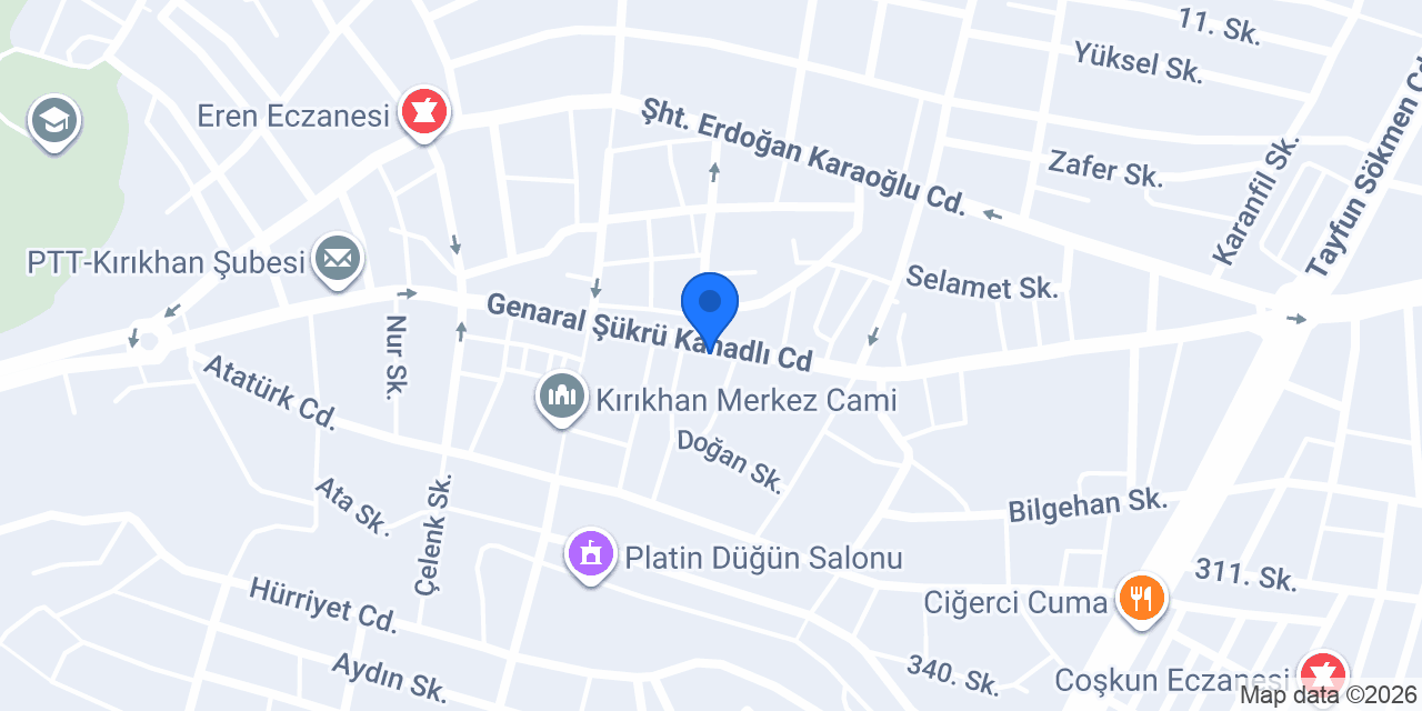 Uysal Kuyumculuk konumu