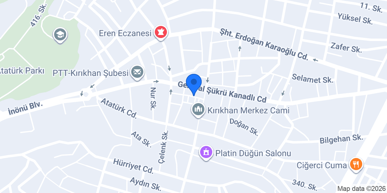 Gündüz Kasabı konumu