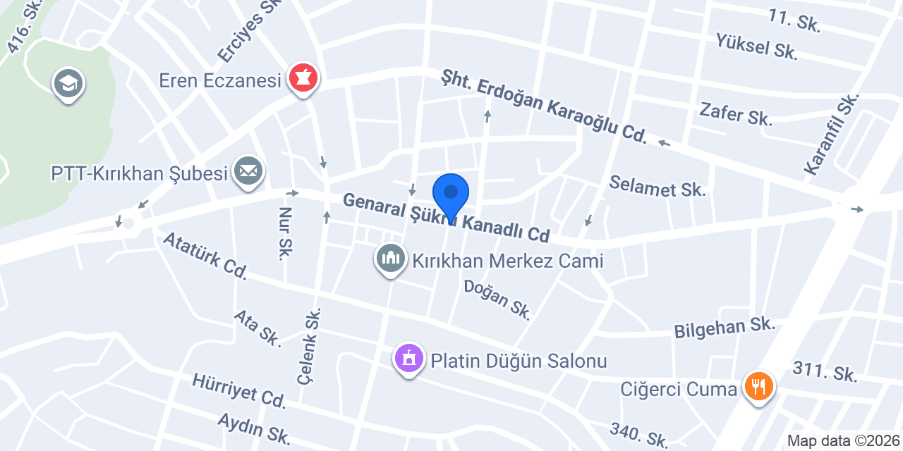 TREND KOT konumu
