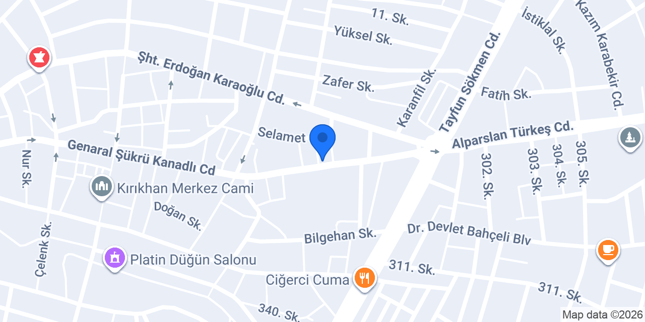 Kurşun Eczanesi konumu