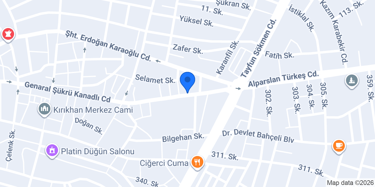 Thy Yetkili Acentası konumu